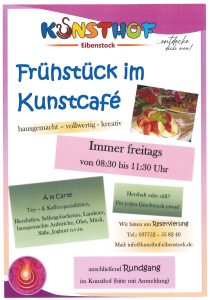 Freitags-Frühstück im Kunstcafé